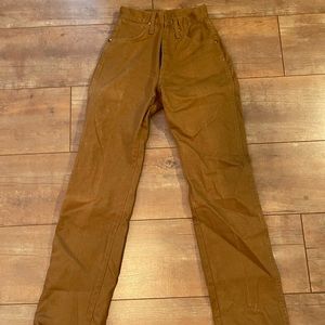 Vintage Wrangler Beige Jeans Size 23, good condition like new